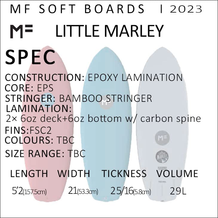 Amazon | 2023年 ミックファニング ソフトボード サーフボード LITTLE